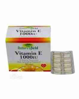 NATUR’S FIELD VITAMIN E 1000 IU x10