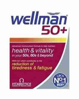 VITABIOTICS WELLMAN 50+ X30