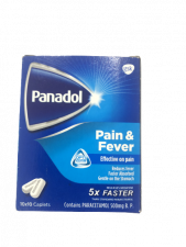 Panadol Pain & Fever Caplets-100