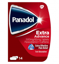 Panadol Extra Advance 500mg /65mg tablet -14