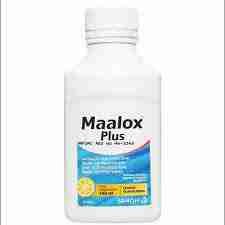 Maalox Plus Oral Suspension Lemon Flavour, 180ml