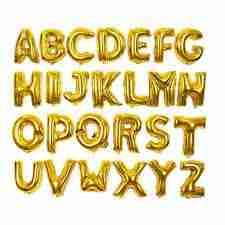 Letter Foil Balloon