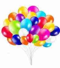 Multi Color Balloon