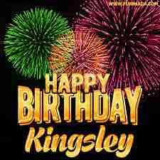 Kingsley Happy Birthday
