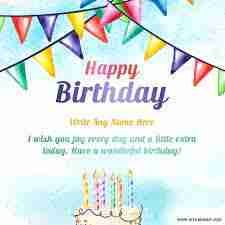 Especially To Say Happy Birthday Card