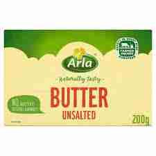 Arla Butter Unsalted 200g