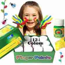 Finger Paint Set Colourful