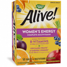 Alive Women’s Energy Complete Multivitamin Tablets-50