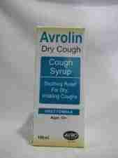 Avrolin Dry Cough 12+ Syrup 100ml